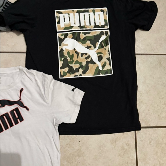 Puma T-Shirt Set - White, Black, Gray - Picture 3 of 7